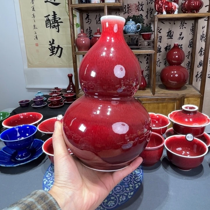 景德镇陶瓷葫芦摆件