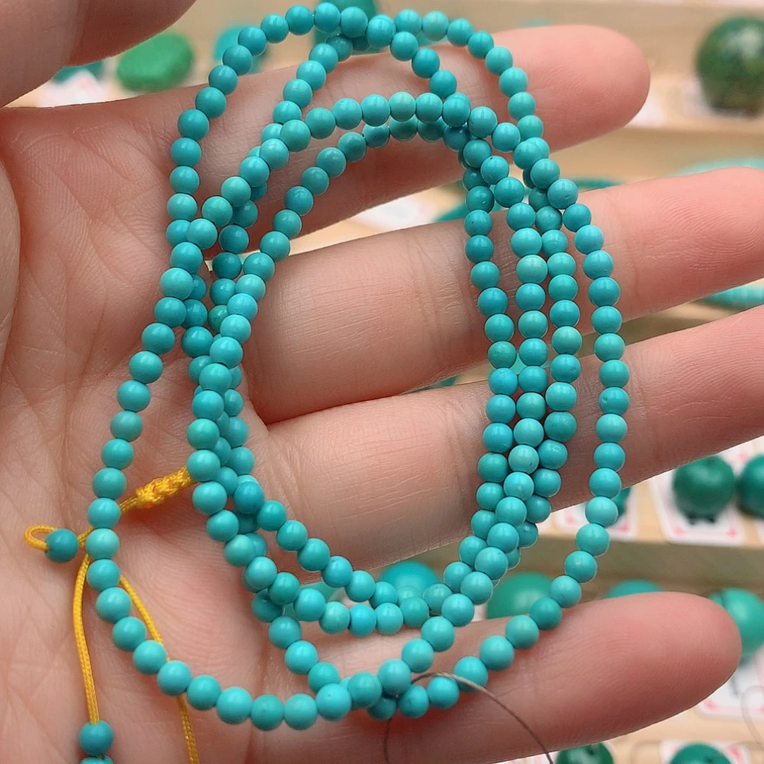 未镶嵌绿松石耳饰