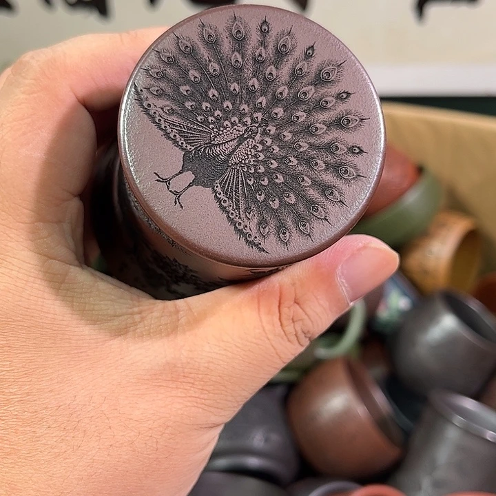 茶杯紫砂全手工紫砂主人杯