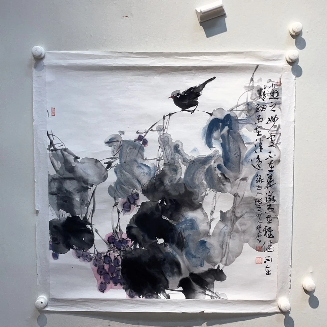 国画我在微博分享一下