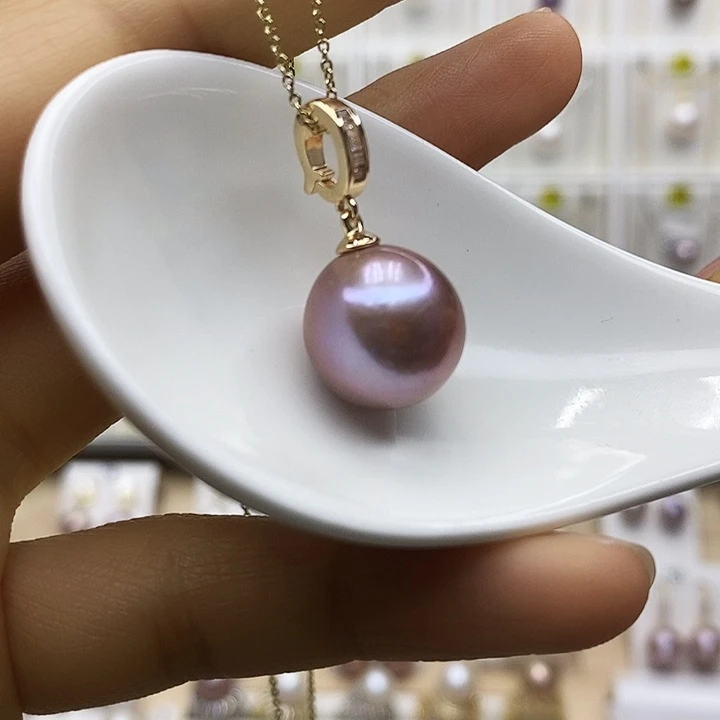 淡水珍珠颈饰合金