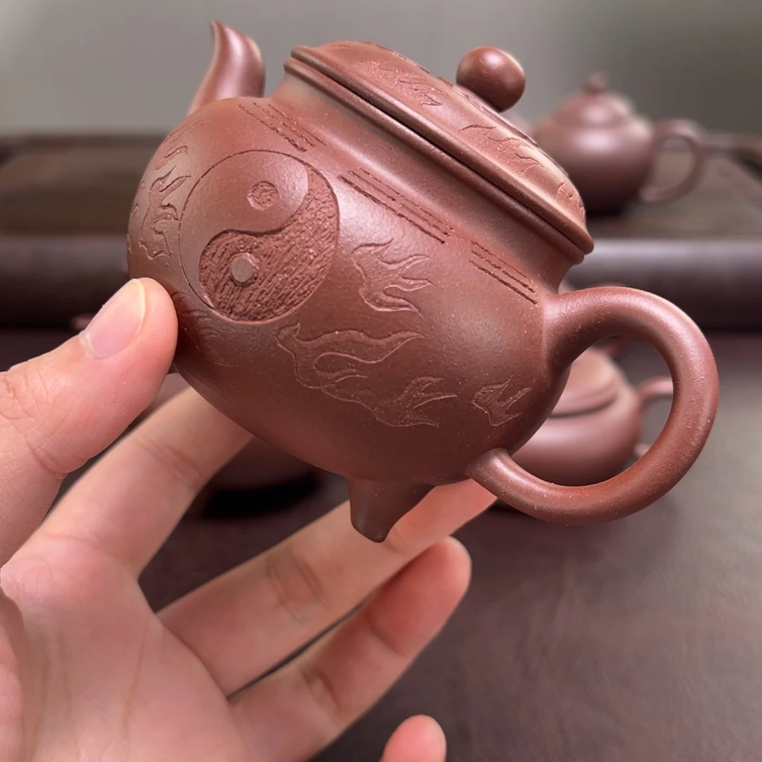 凌***上茶壶紫砂宜兴紫砂壶的制作