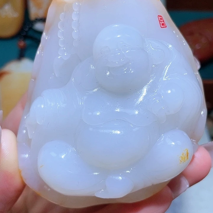 和田玉未镶嵌颈饰X7