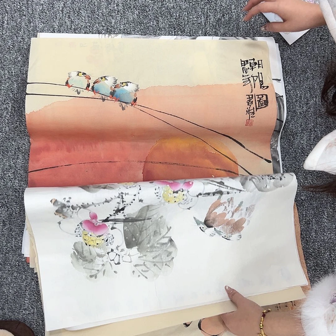 国画纯手绘字画作品欣赏