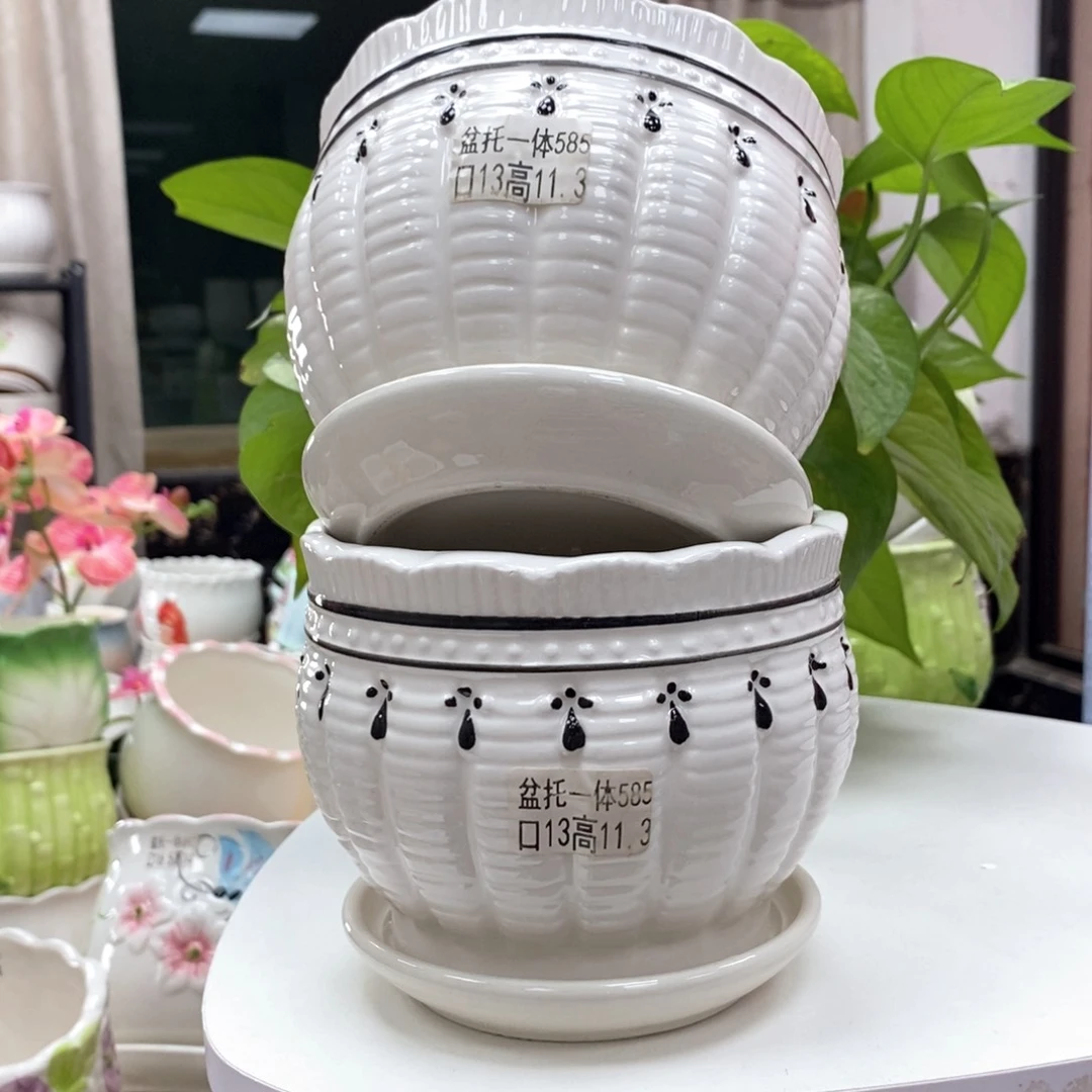@陶瓷花盆@@5585