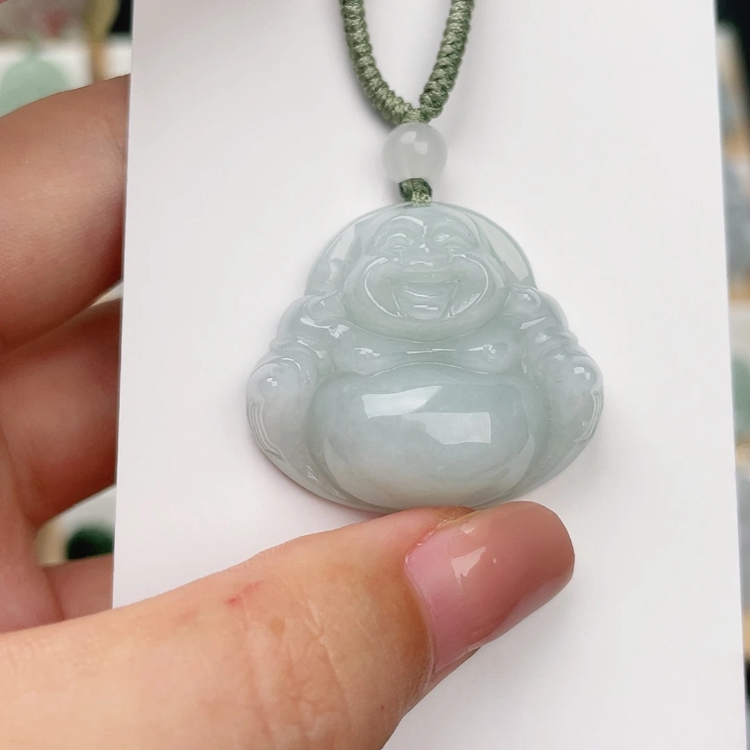 颈饰未镶嵌翡翠佛公
