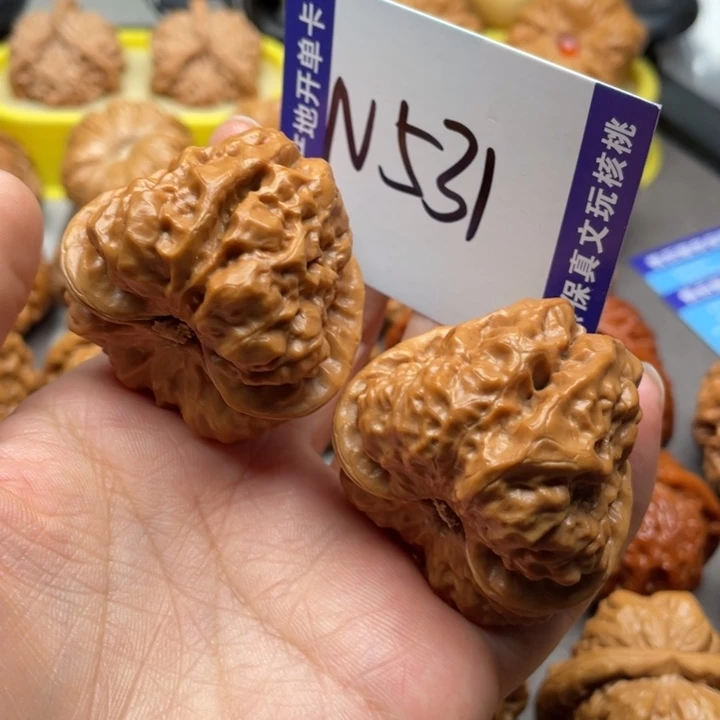 桃核把件蛙蛙42尺