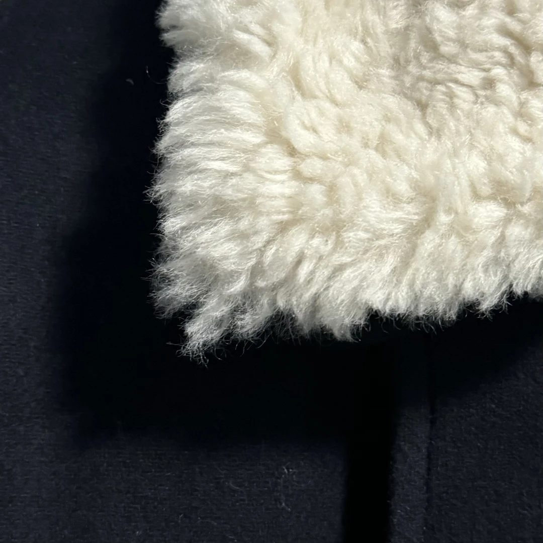 ｛귤 언니｝th可拆卸毛领外套