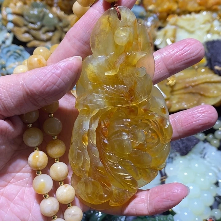 岫玉岫玉吊坠未镶嵌