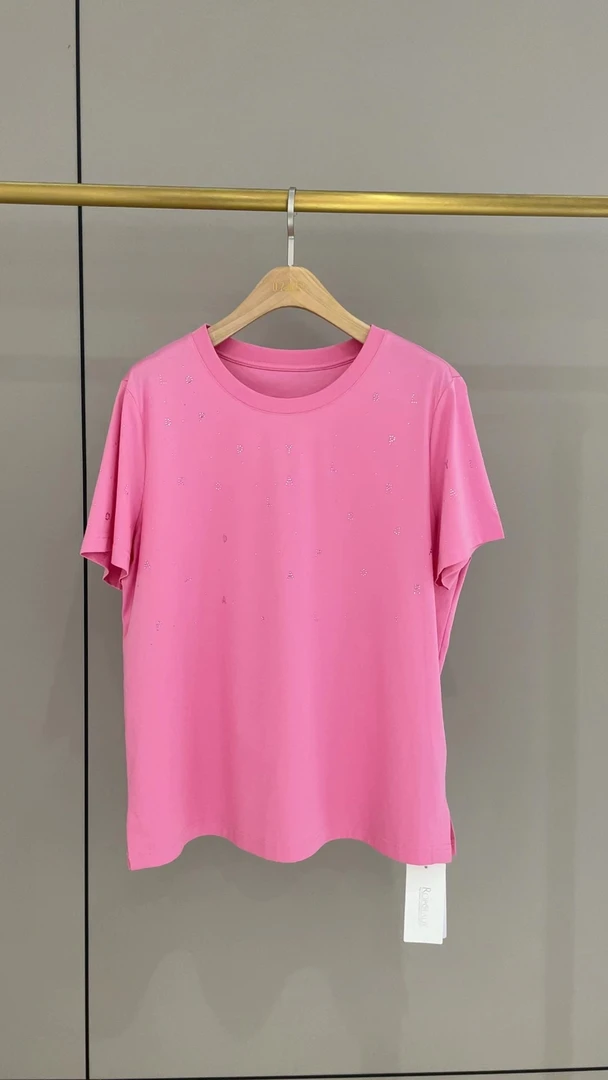 胖太太夏季新款T恤2410衣长66胸围112