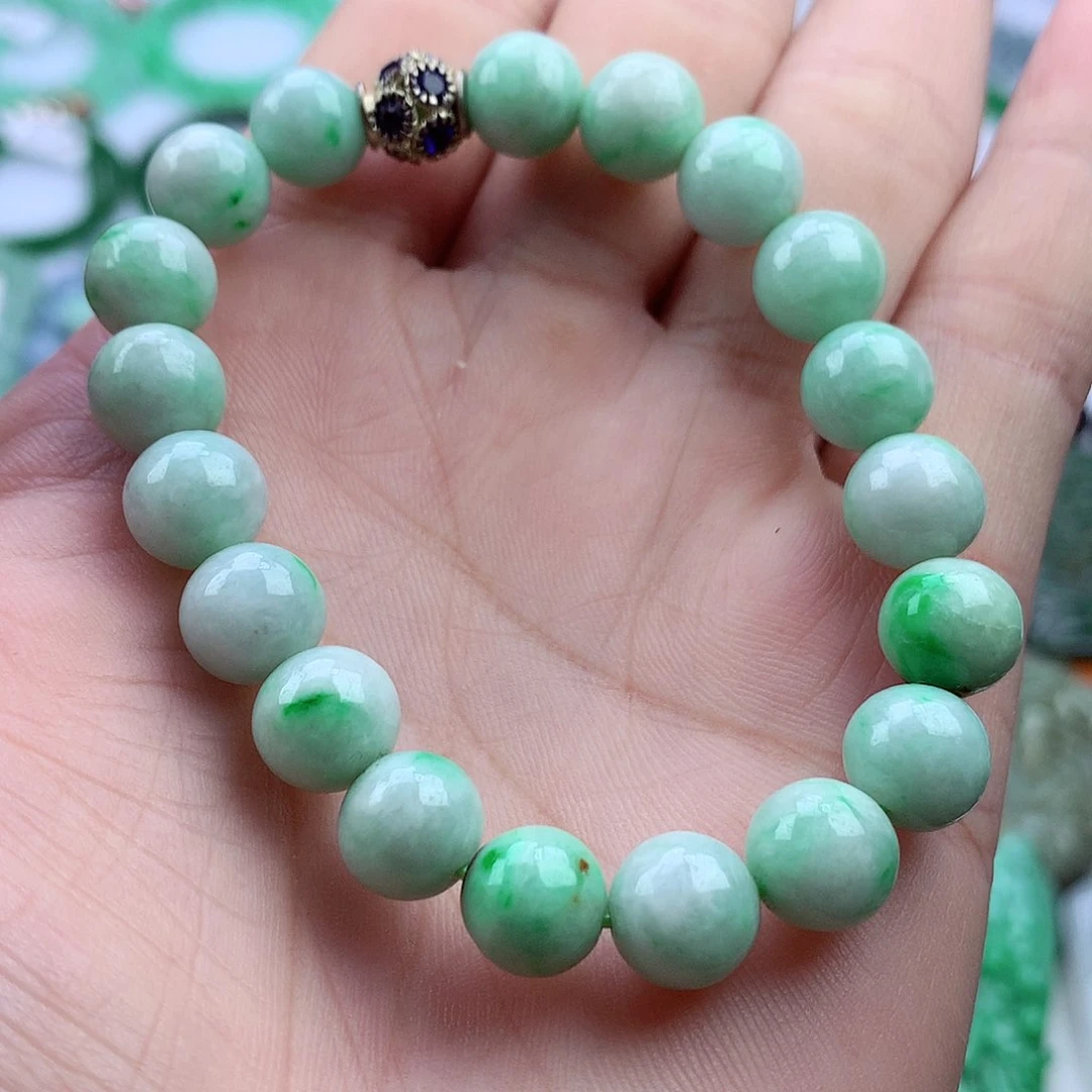 未镶嵌手链翡翠手串