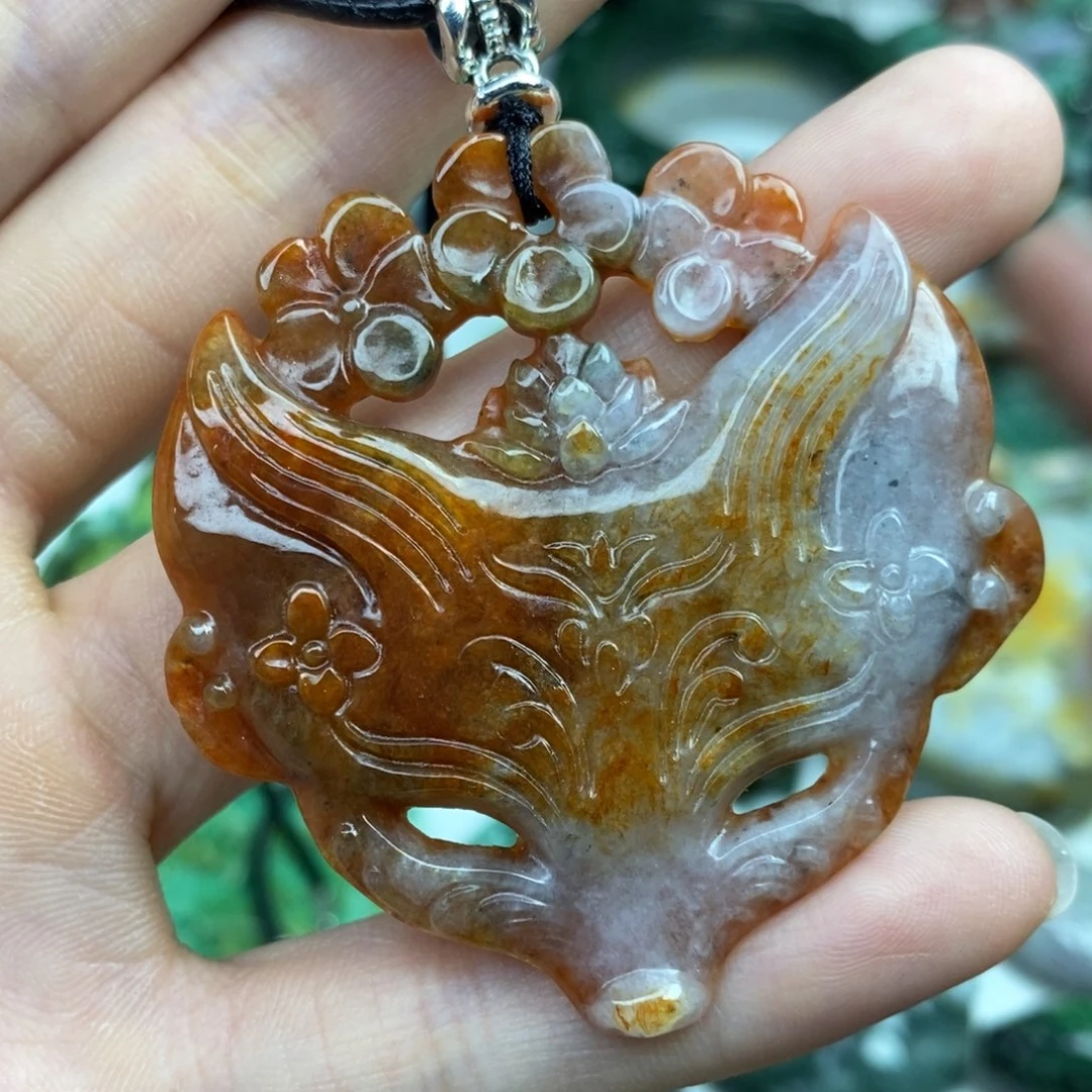 颈饰未镶嵌翡翠吊坠