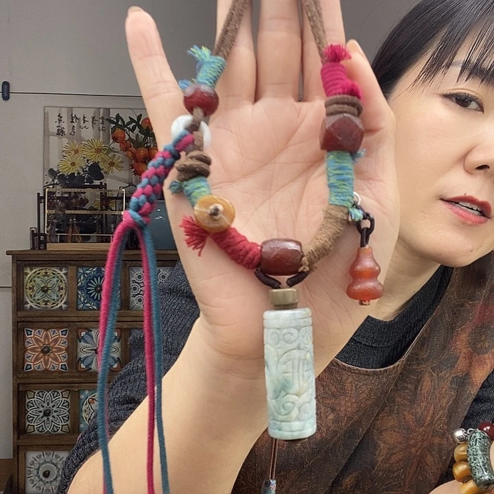 翡翠项链未镶嵌项链