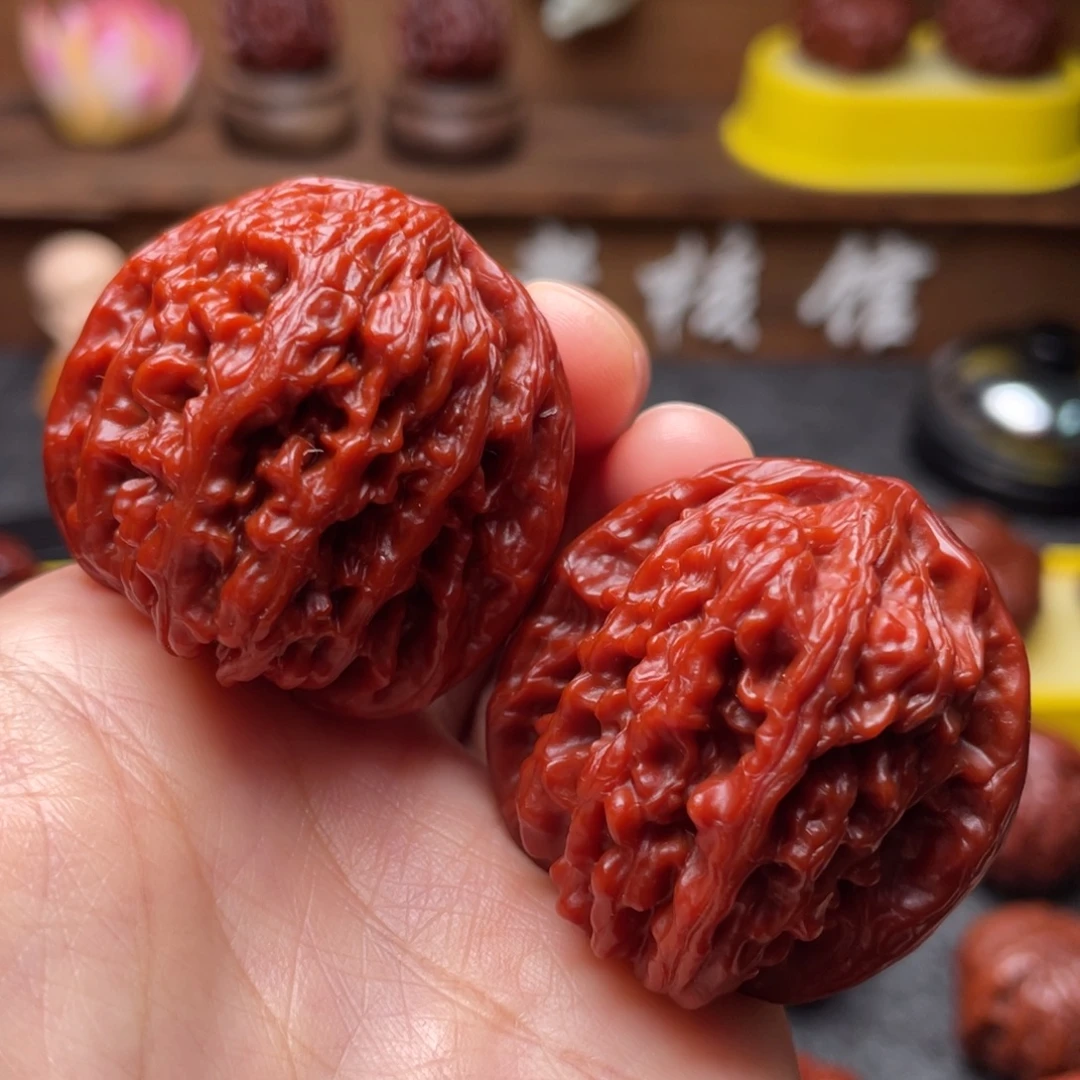 文玩核桃吊坠文玩核桃 手把件 四座楼 38