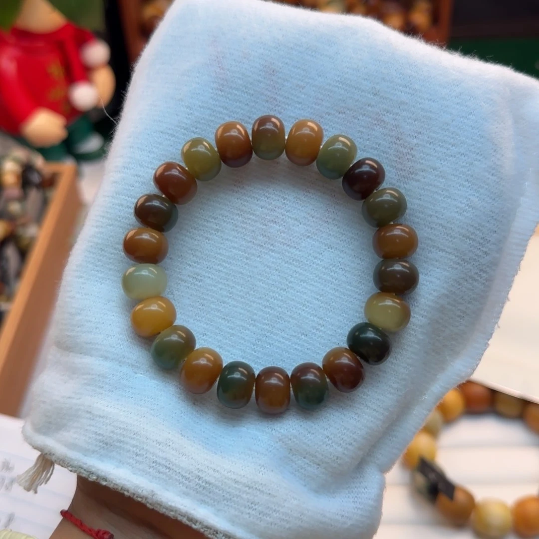 菩提根/象牙果手串卡12.5药片微瑕