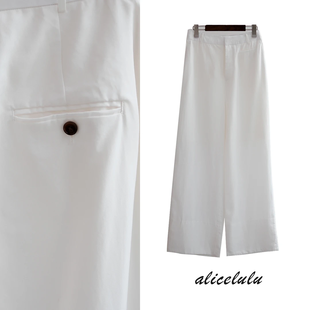 1 ALICE清风雅韵休闲裤 轻薄飘逸 舒适宜人LSK240611S