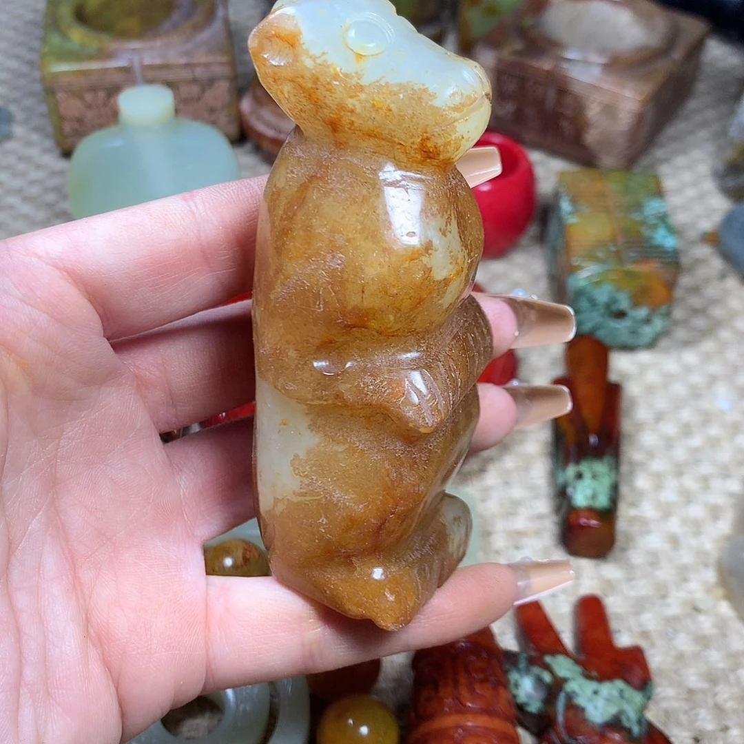 白玉菩提吊坠挂件