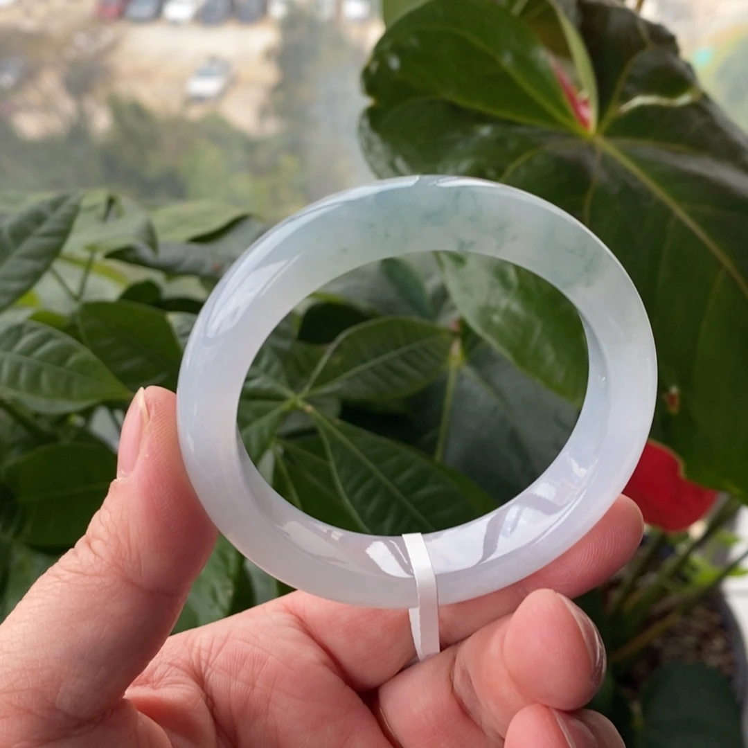 翡翠未镶嵌手镯21号