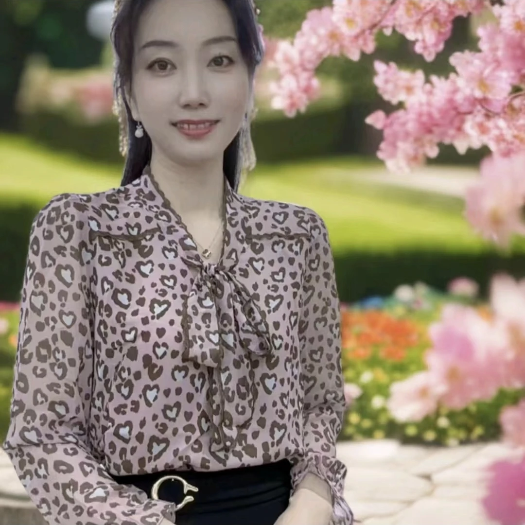 新款长袖轻奢风高端气质衬衫