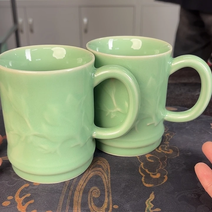 龙泉云间青瓷小米茶器