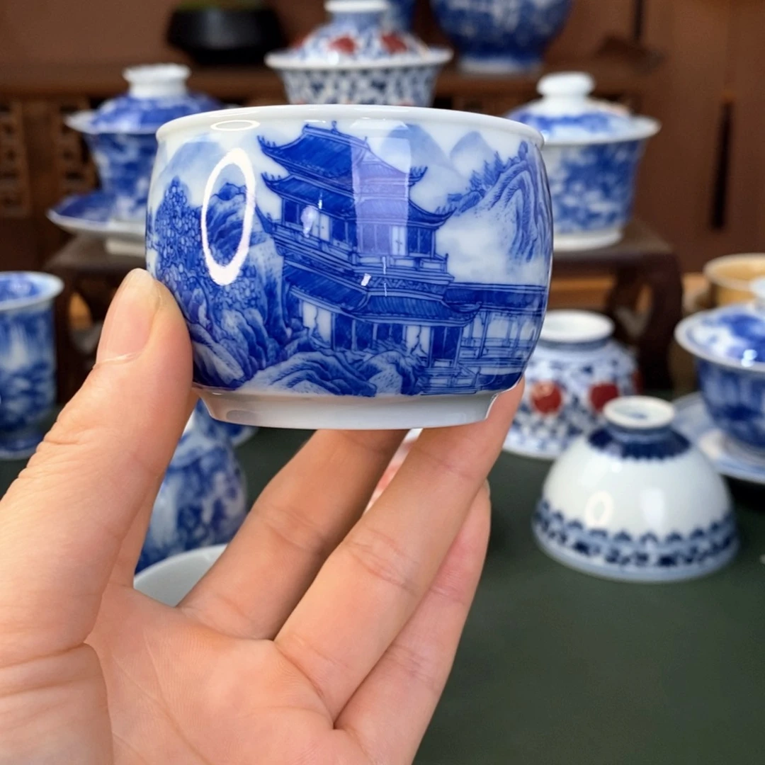 杯九**下景德镇陶瓷手工艺品