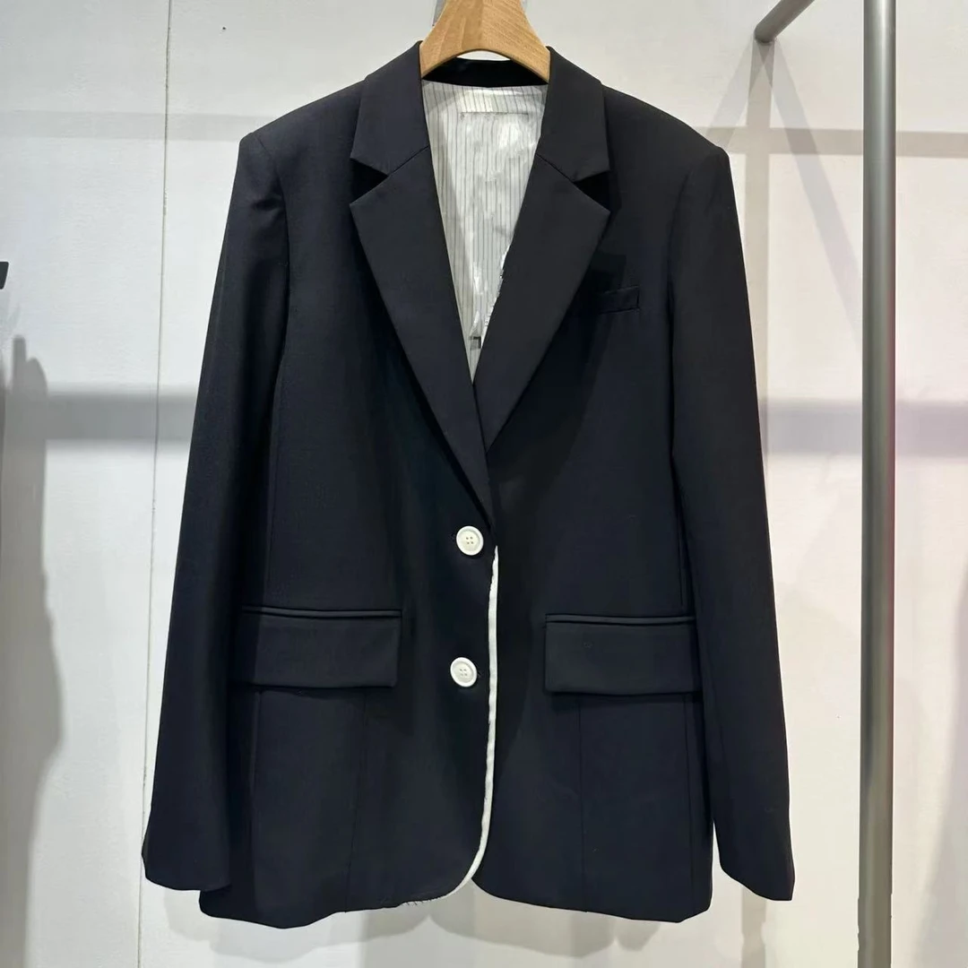 西装-40211333韩版小西装时尚休闲黑色春季