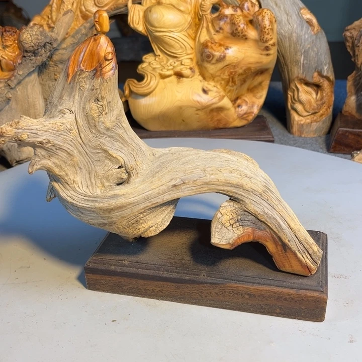 柏木（崖柏）根雕工艺摆件