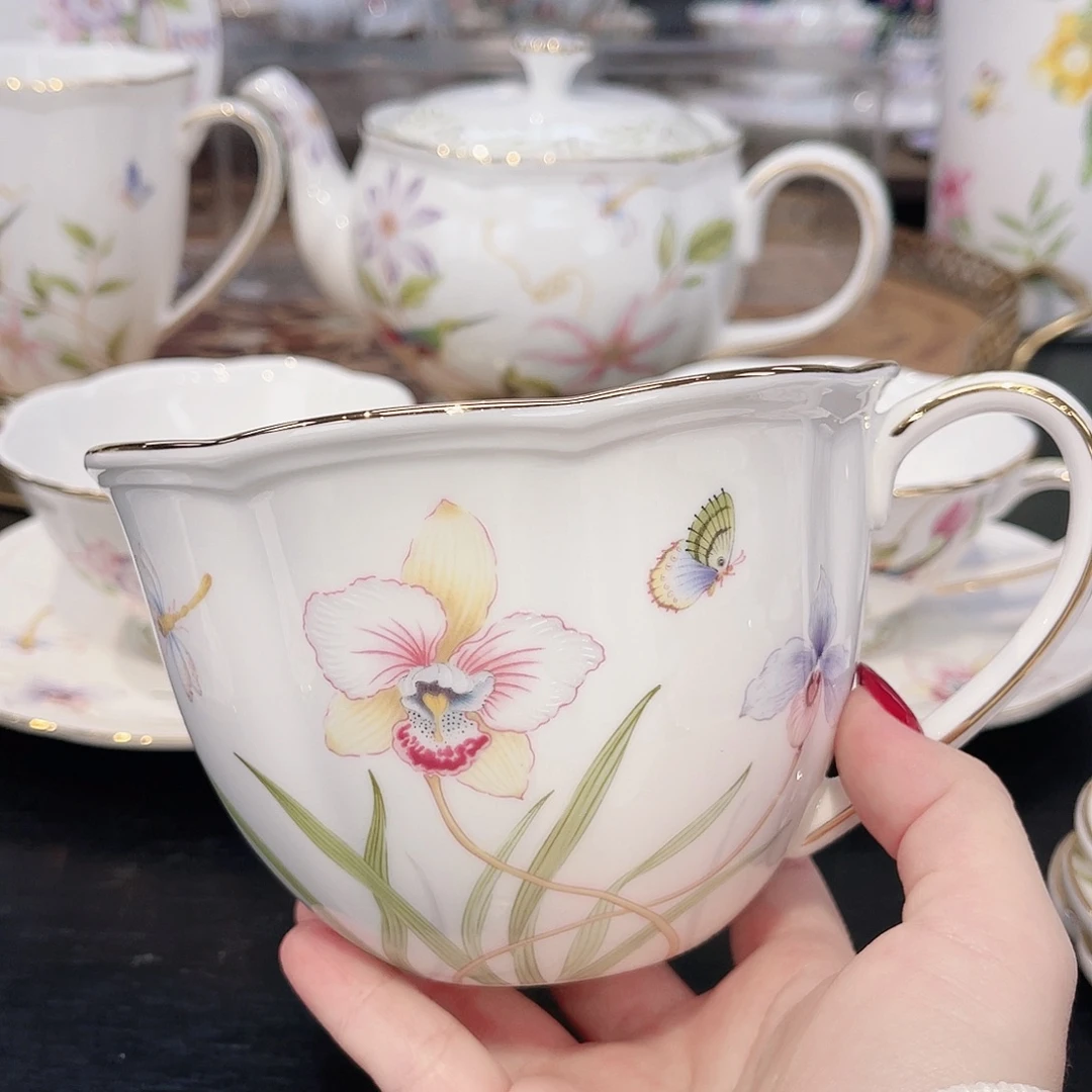 骨瓷早餐杯——————————————