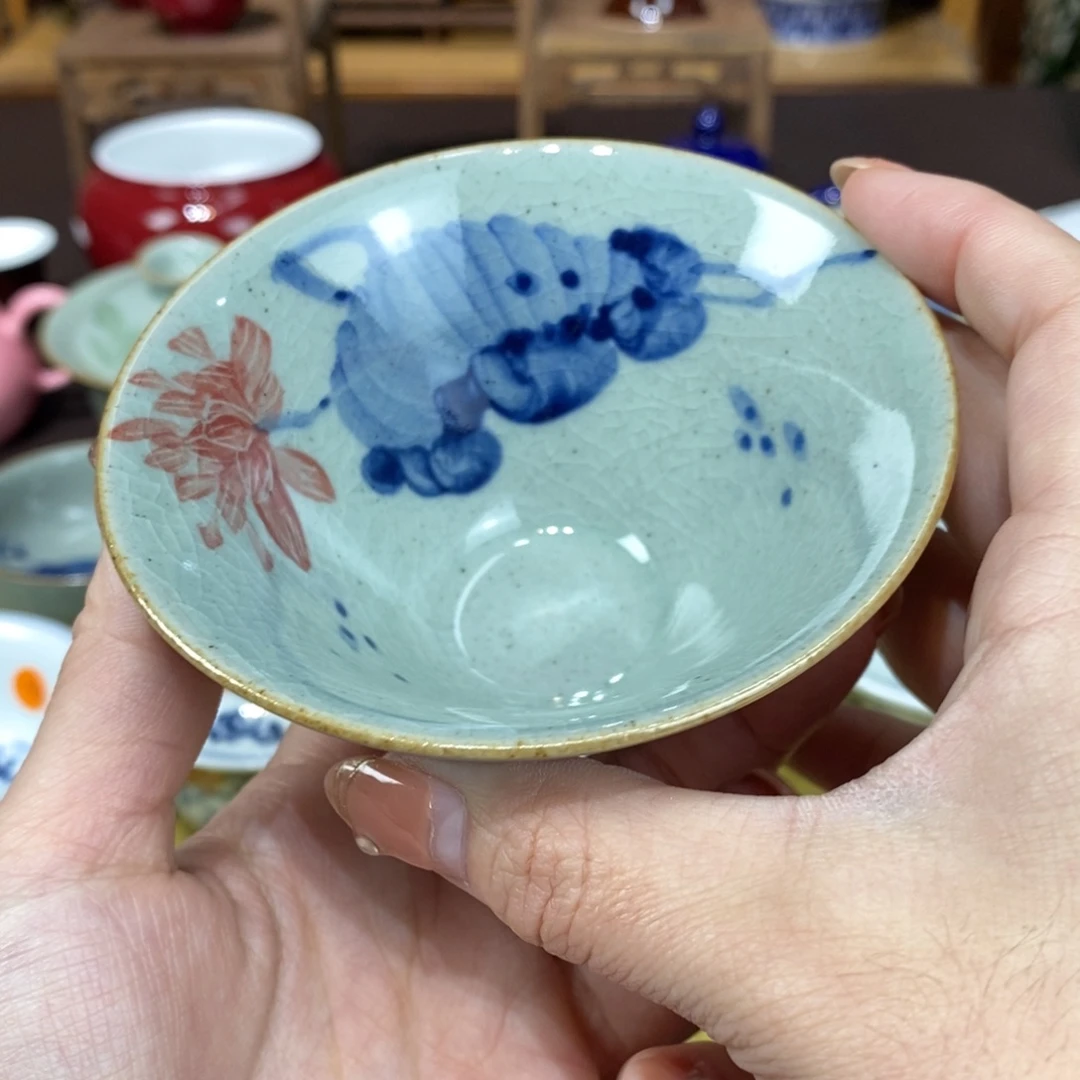 景德镇陶瓷手工手绘