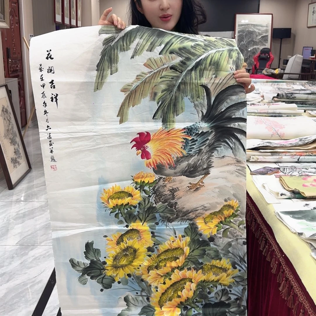 国画国画作品多次入选