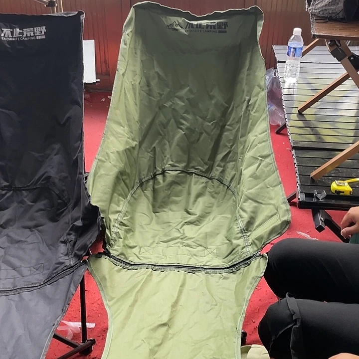 铁带腿拖可拆卸高背1把绿色