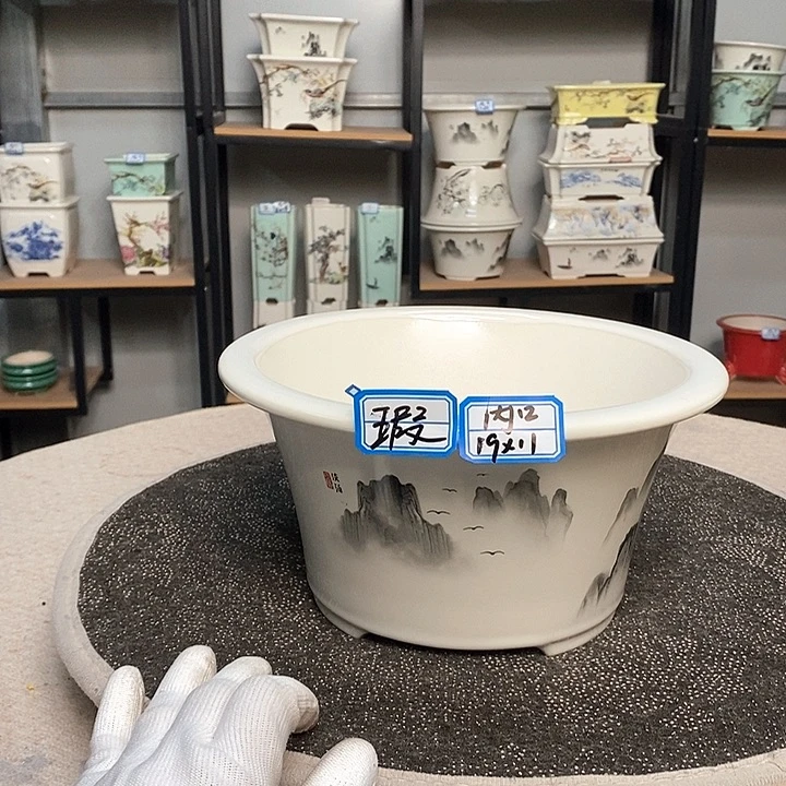 紫砂的花盆很漂亮21