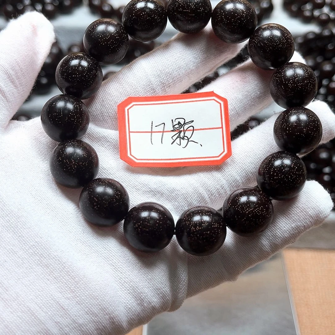 飞***哥紫檀木类端景台小叶紫檀1.5爆17颗