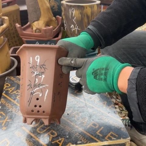 红陶紫砂花盆盆景盆栽