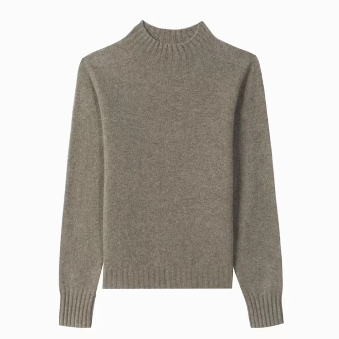 【天衣无缝】100%牦牛绒中高领轻奢百搭打底衫不染色云朵触感