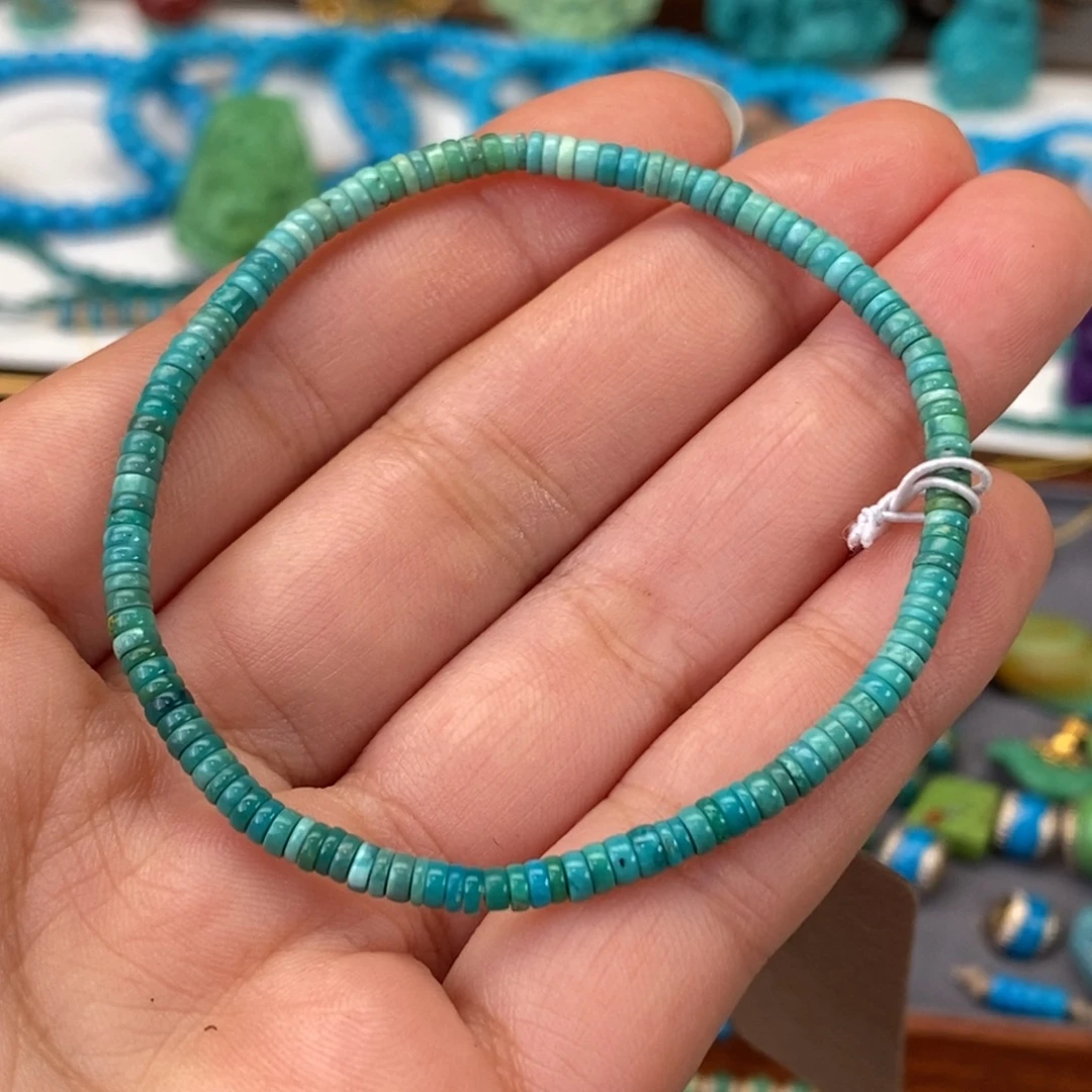 绿松石未镶嵌手串3mm