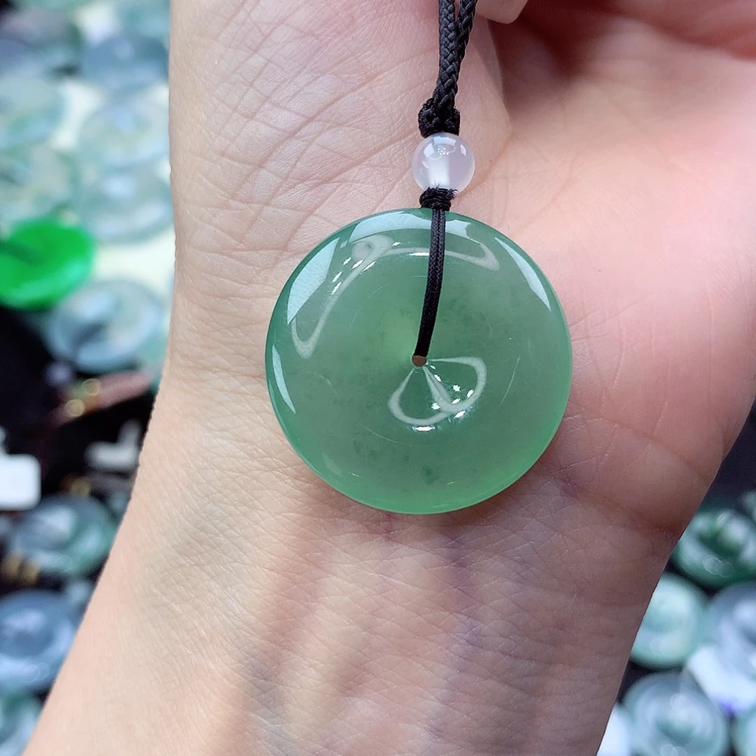 颈饰未镶嵌翡翠编号59尺寸25/5.5