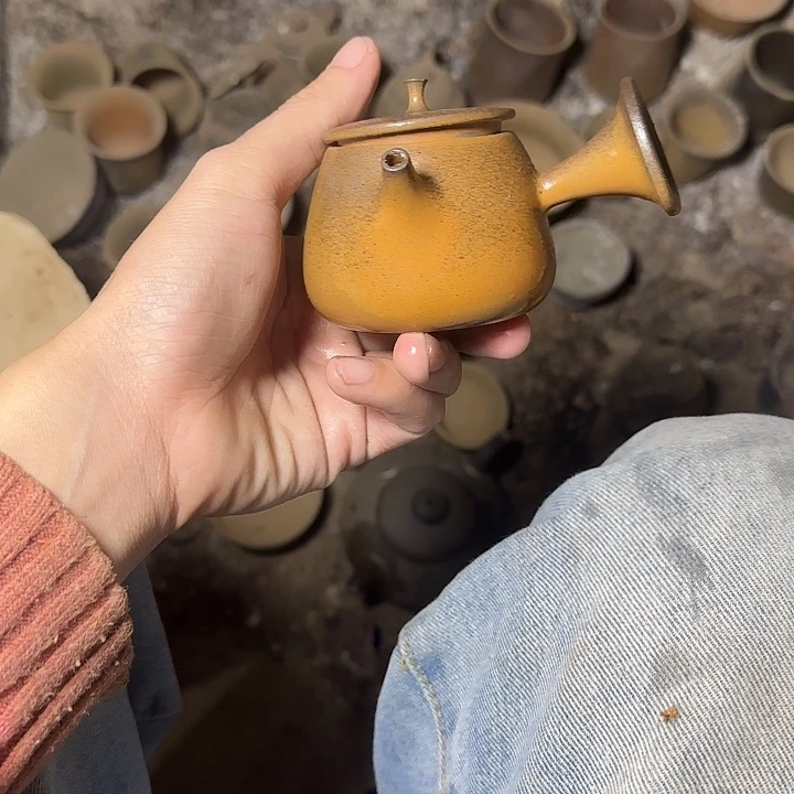 紫泥茶壶坭兴陶柴烧