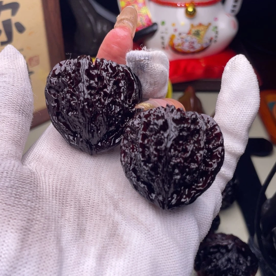 文玩核桃把件三角疆