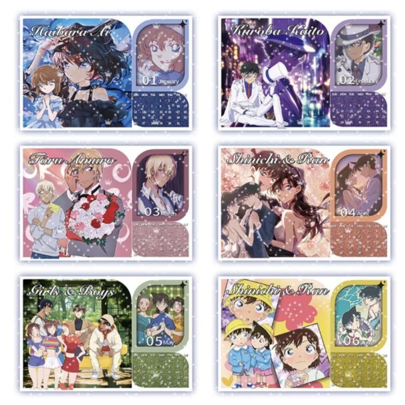 《名侦探柯南》向楠工作室 第二弹 亚克力高透双面水晶砖盲盒（代拆）