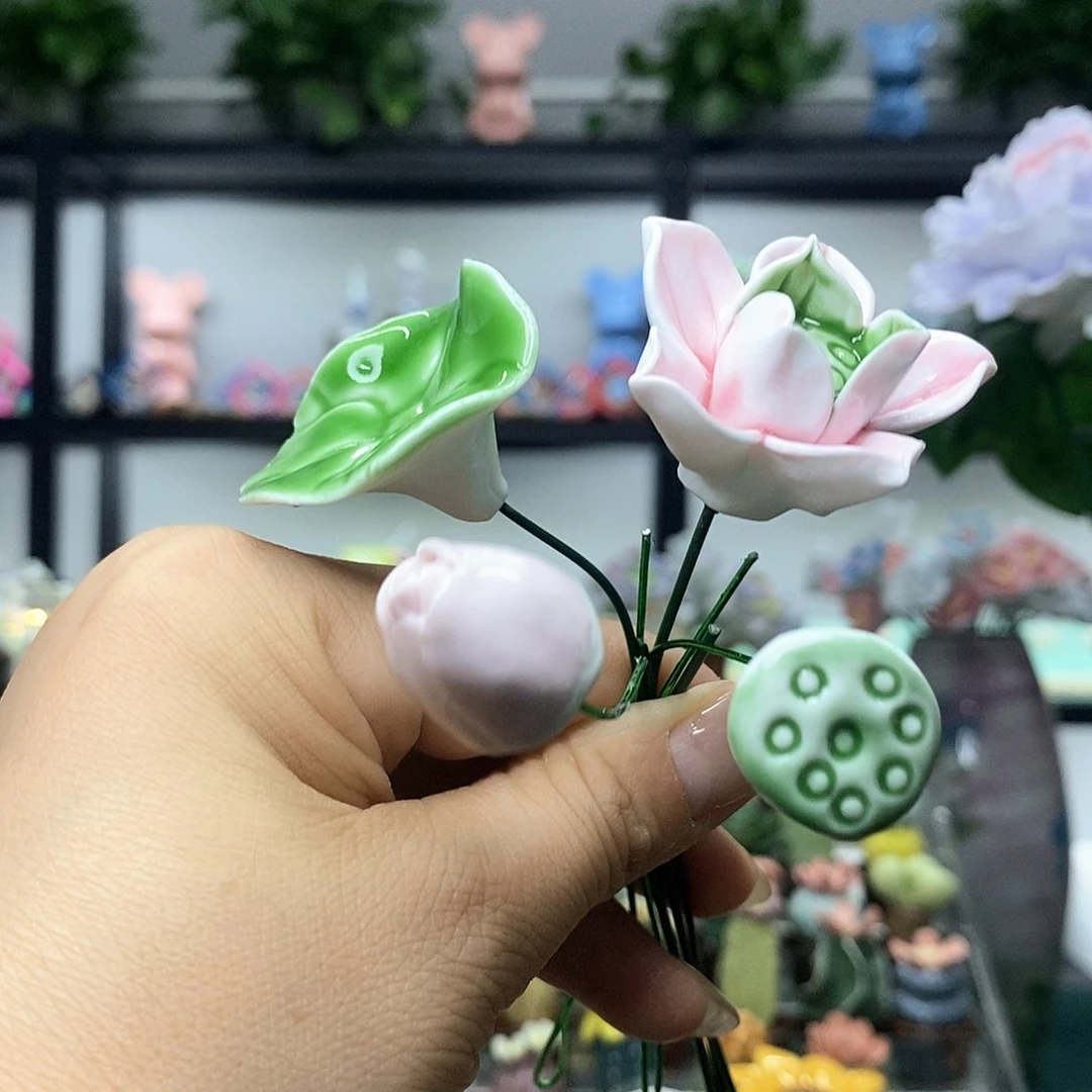 手工制作工艺品四朵花