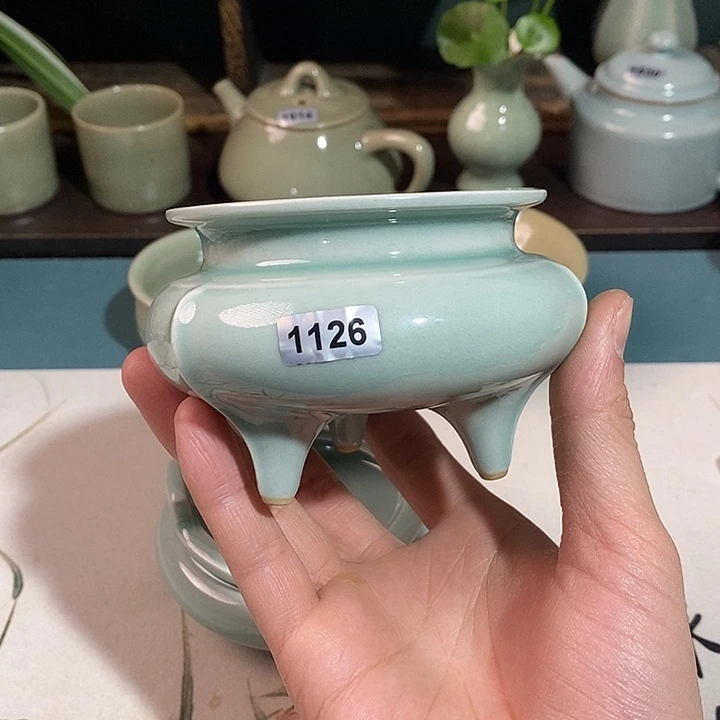 汝瓷1126 青鸾汝瓷汝州发货