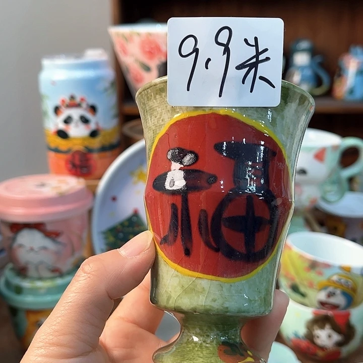 陶景德镇釉下手绘陶瓷