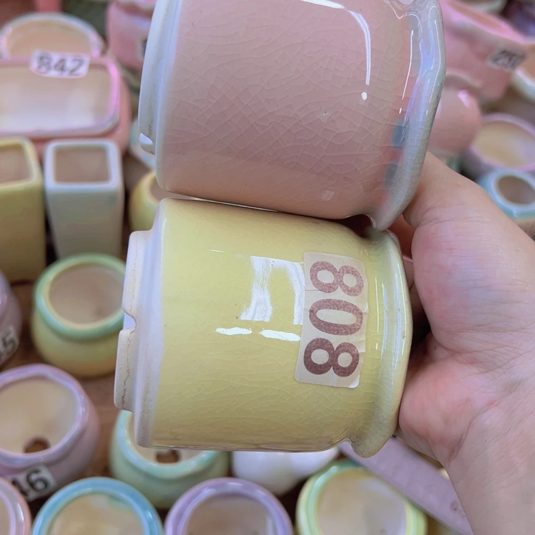 陶瓷花盆当场凑满12包邮