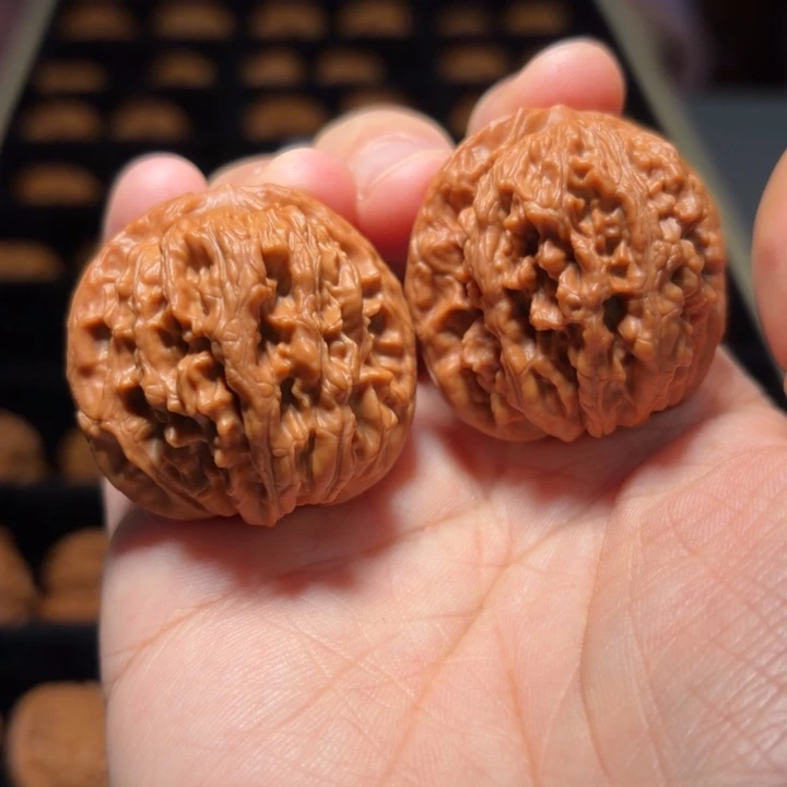 文玩核桃吊坠四座楼7516