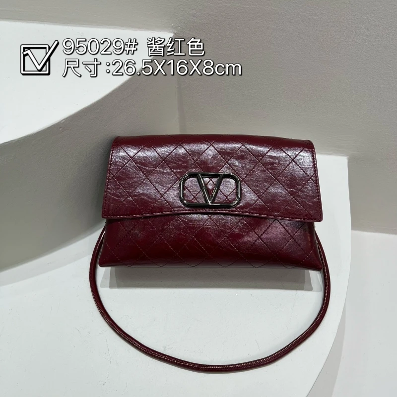 【艳姐甄选】ZT-95029-酱红色 女士包包潮流美式度假风休闲夏季