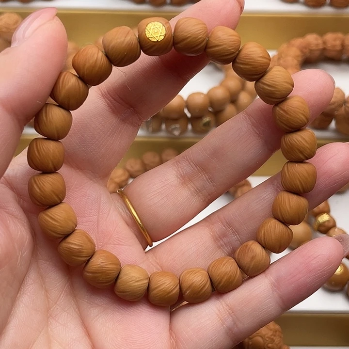 猴头核桃手串体验款单标浣纱云锦