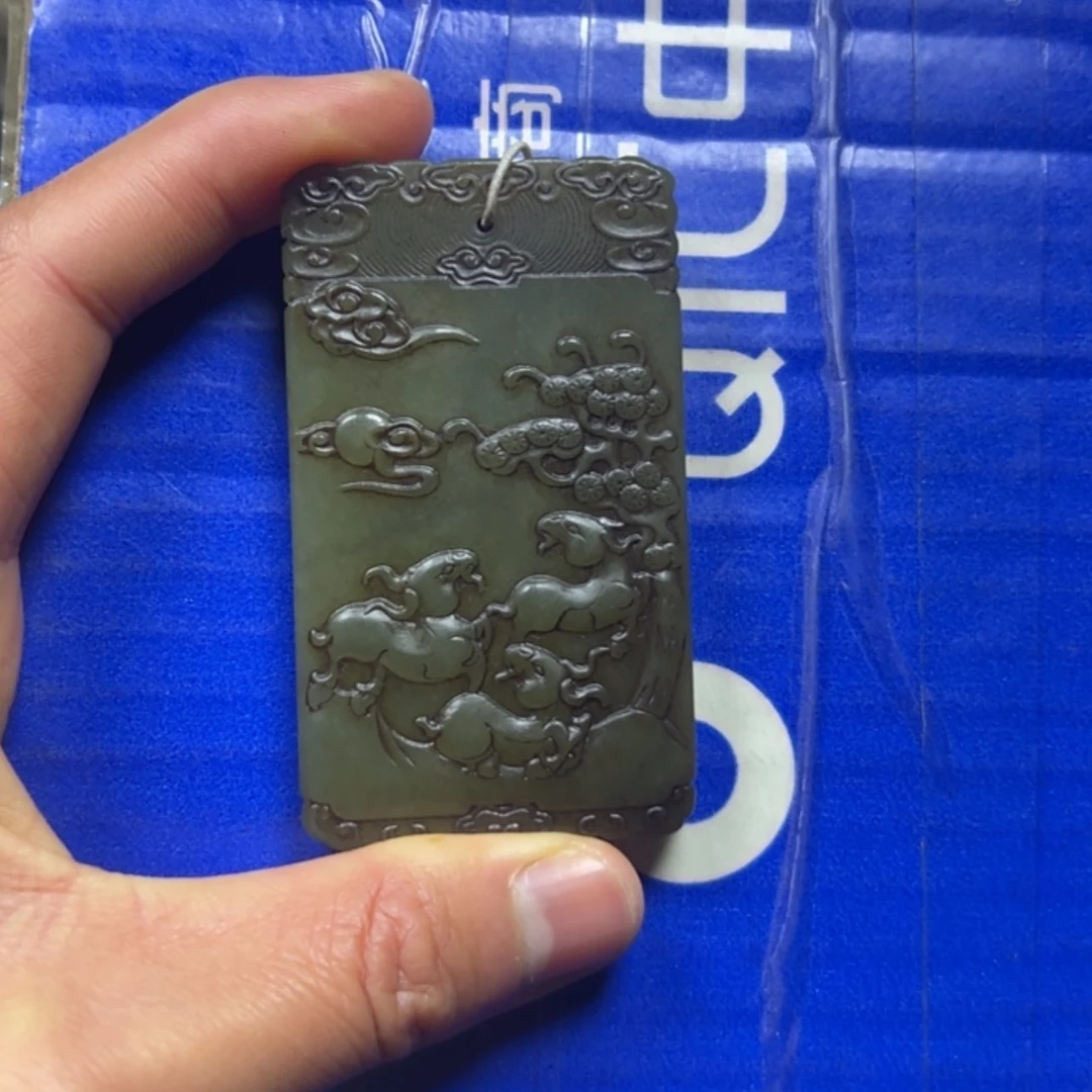 【闪购商品】和田玉挂件未镶嵌楚*