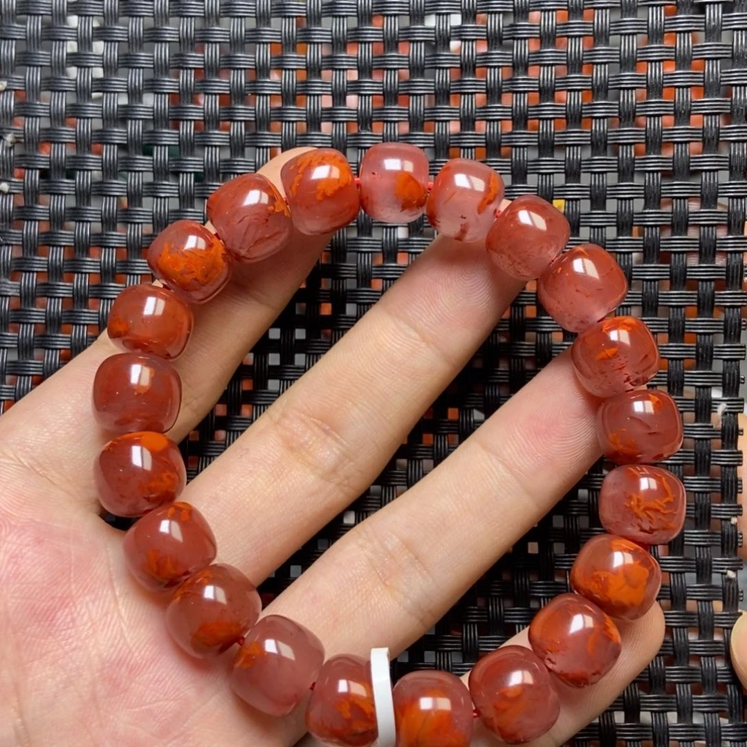 南红玛瑙未镶嵌手串11mm