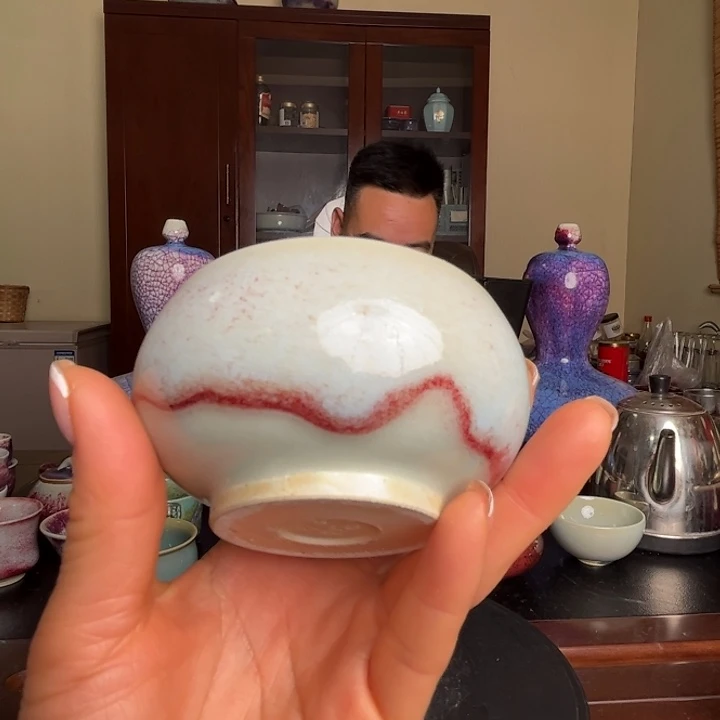 牛家钧窑牛自恒老师钧瓷杯